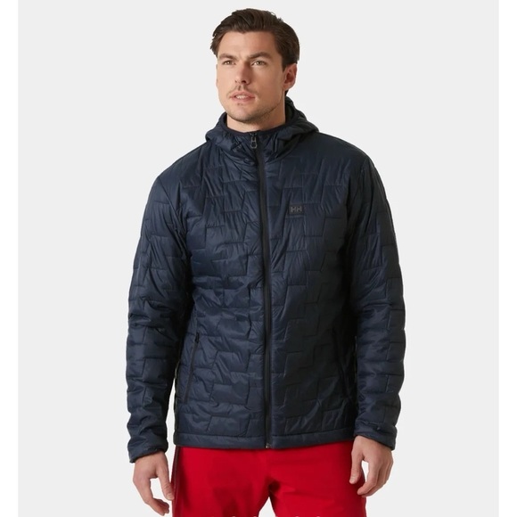 Helly Hansen Men's LIFALOFT™ Hooded Insulator Jacket in Charcoal Camo Size Small - Picture 14 of 15